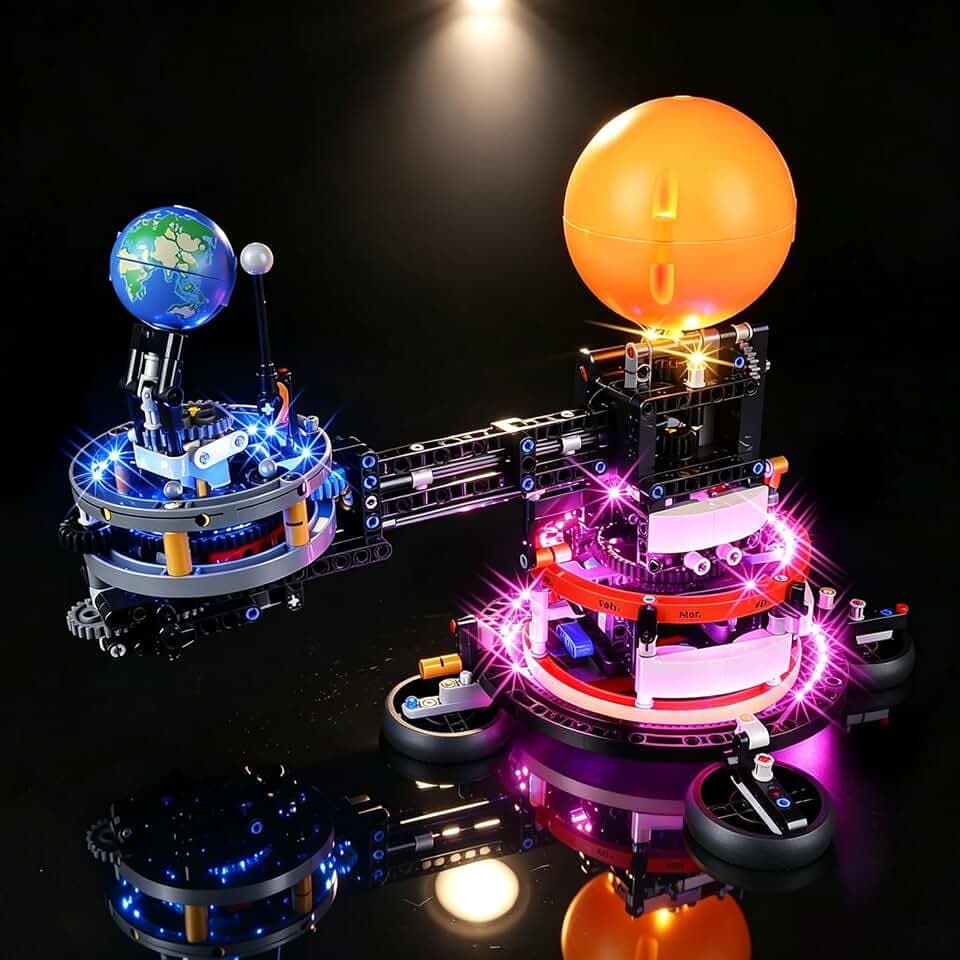 BrickSoul Light Kit for Lego Planet Earth and Moon in Orbit 42179 Set