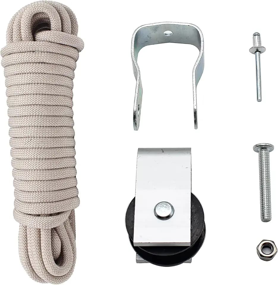 Ladder Rope Pulley Kit Fit for Werner Aluminum Extension Ladder