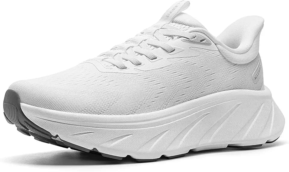 ALLSWIFIT Women's Slip-On Walking Shoes, Support Sneakers