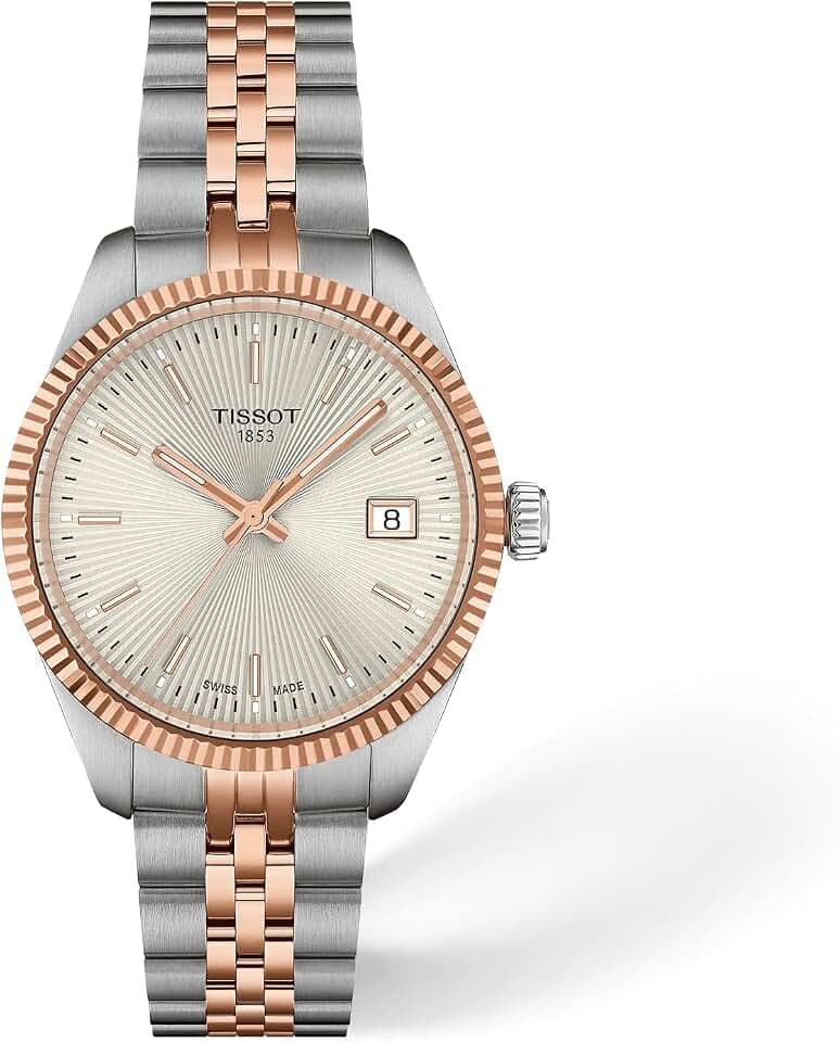 Tissot Ballade, Swiss Quartz, 34mm, Silver Dial, Women’s Watch