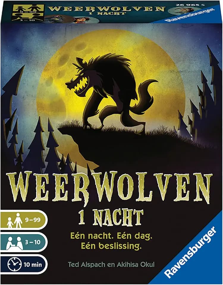 Ravensburger Werwölfe 1 Nacht - Taschenspiel