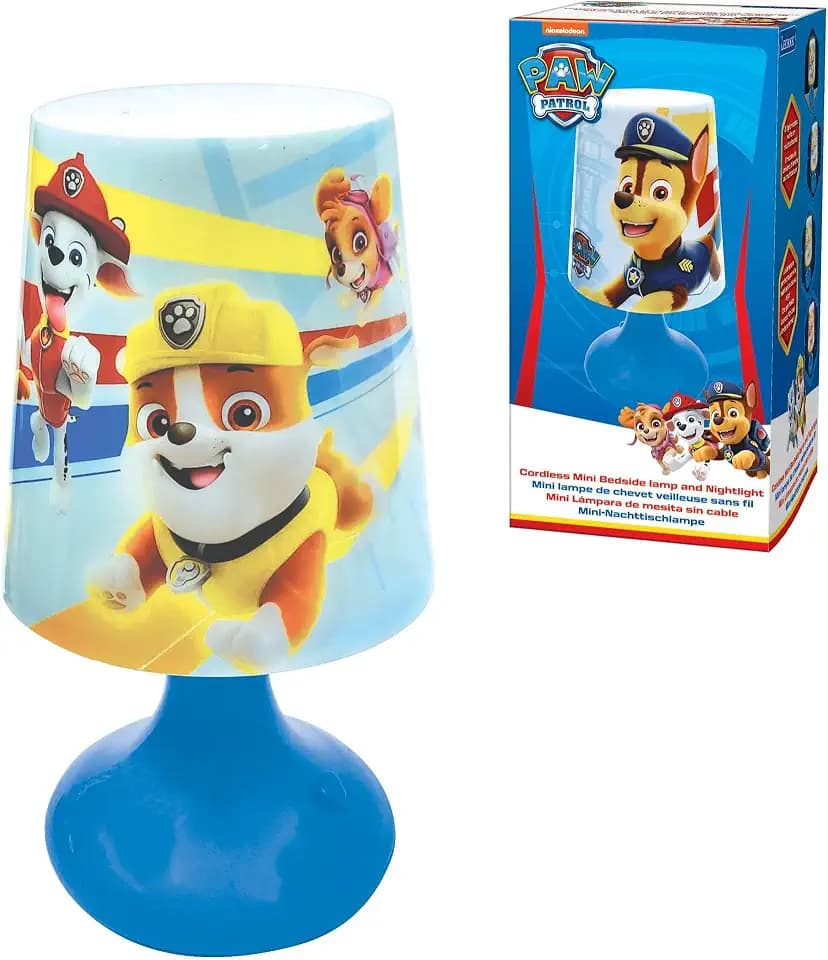 Lexibook, PAW Patrol, Nachtlicht-Lampe, blau, MLT10PALXB