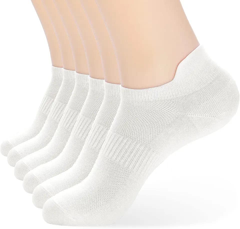ATBITER Ankle Socks Women&Men 6-12Pairs Thin Low Cut No Show Socks With Tab