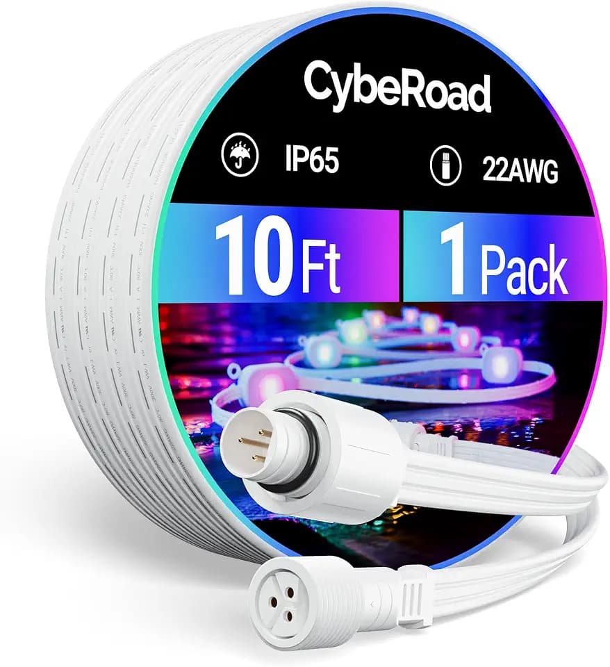 10FT Extension Cable for eufy Permanent Outdoor Lights E22 & S4