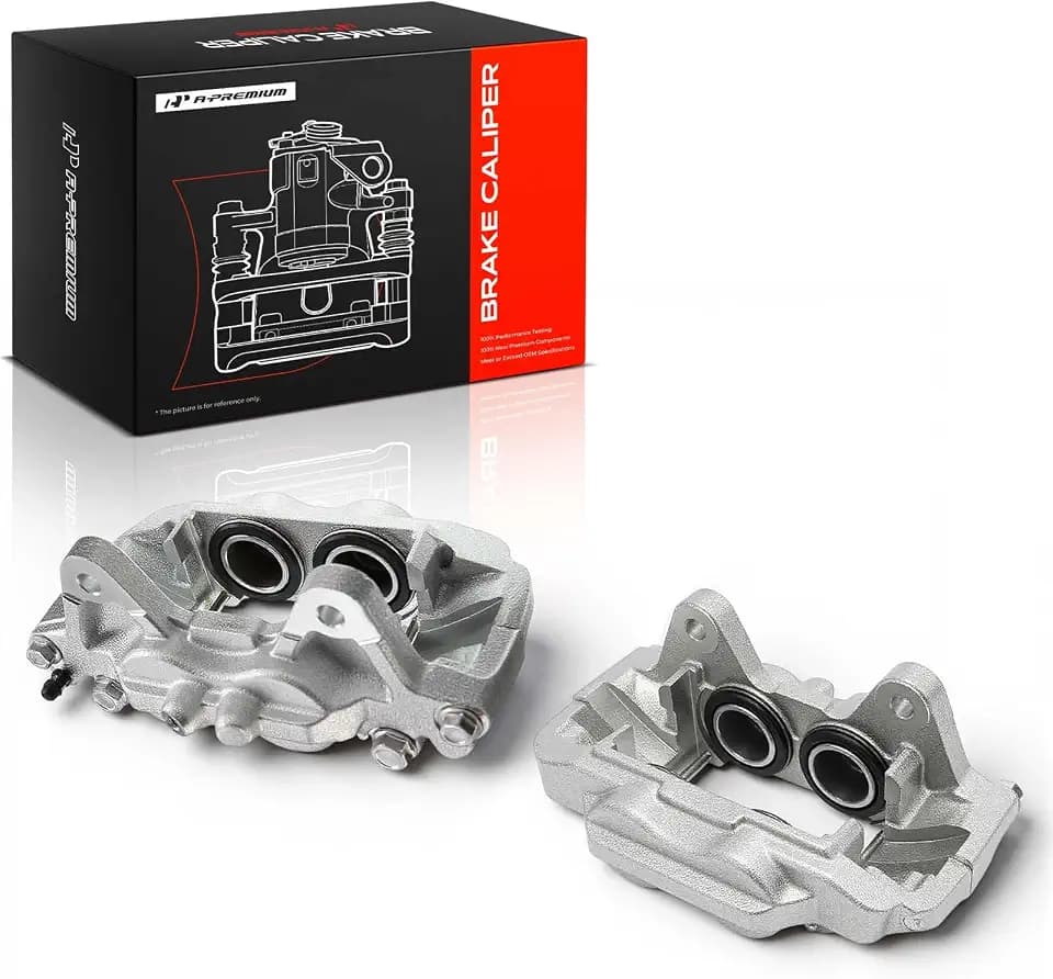 A-Premium Front Left and Right Side Disc Brake Caliper with Bracket