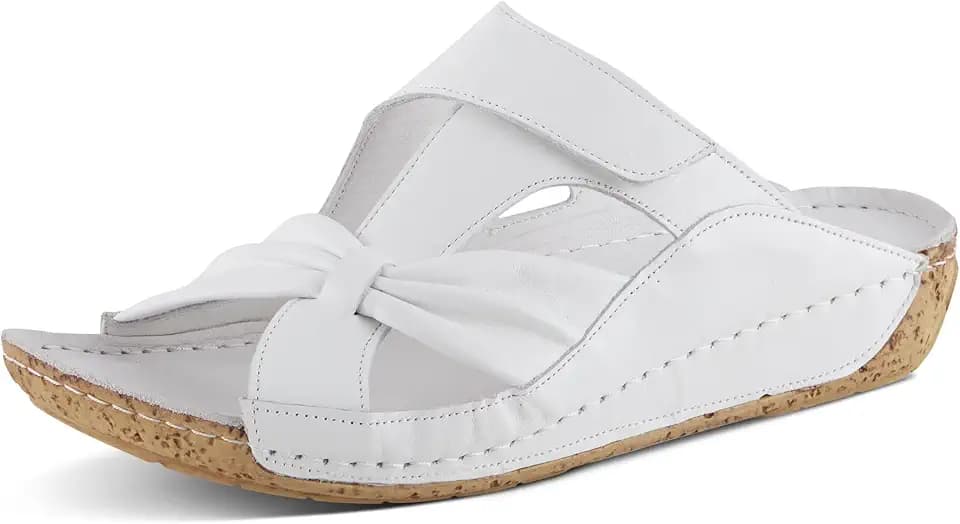 Spring Step Women's Style Gretta Leather Slide Sandal