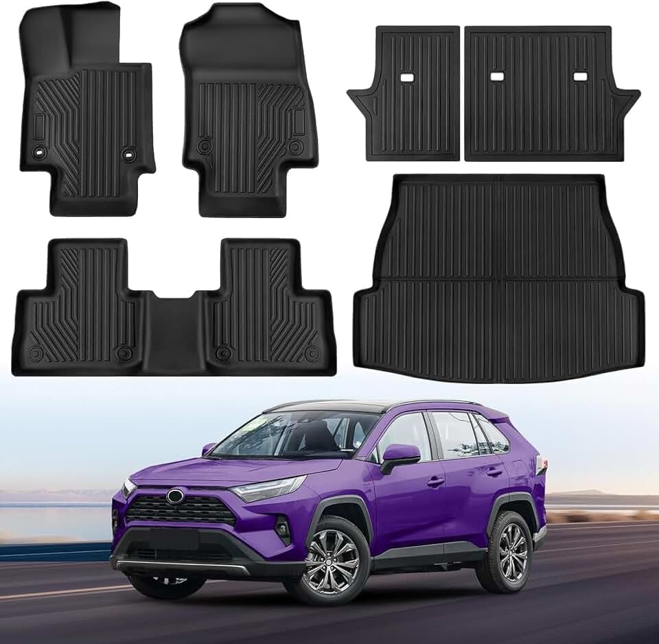 Floor Mats for Toyota RAV4 2025-2019 Accessories