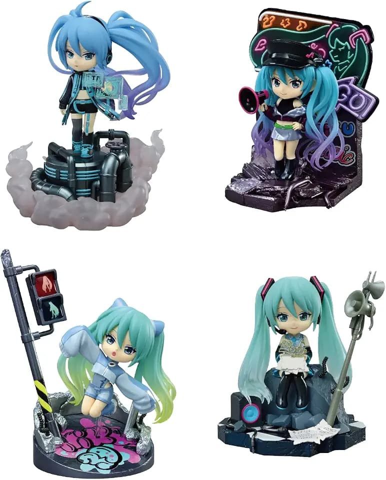 Rement Hatsune Miku A neostory of My World 1 Box H 5.1 x W 2.8 x D 3.3 inches (130 x 70 x 85 mm) ATBC-PVC