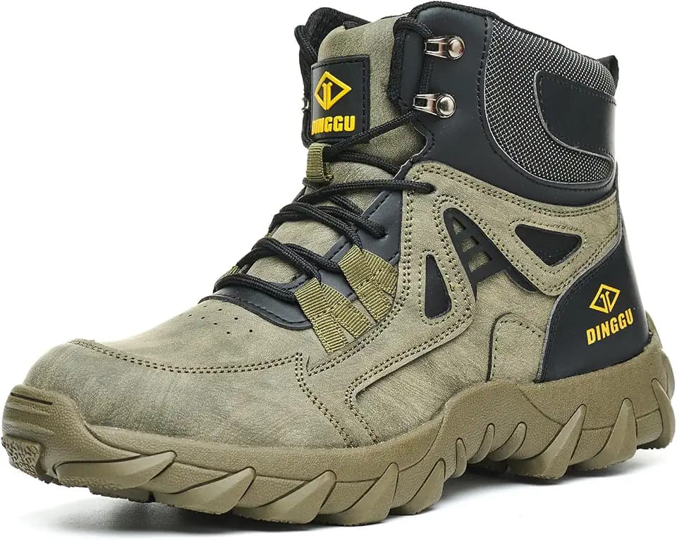 Steel Toe Boots for Men Safety Work Boots
