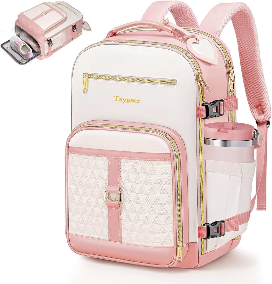 Taygeer Kids Travel Backpack for Airplane, Small Travel Backpack for Girls