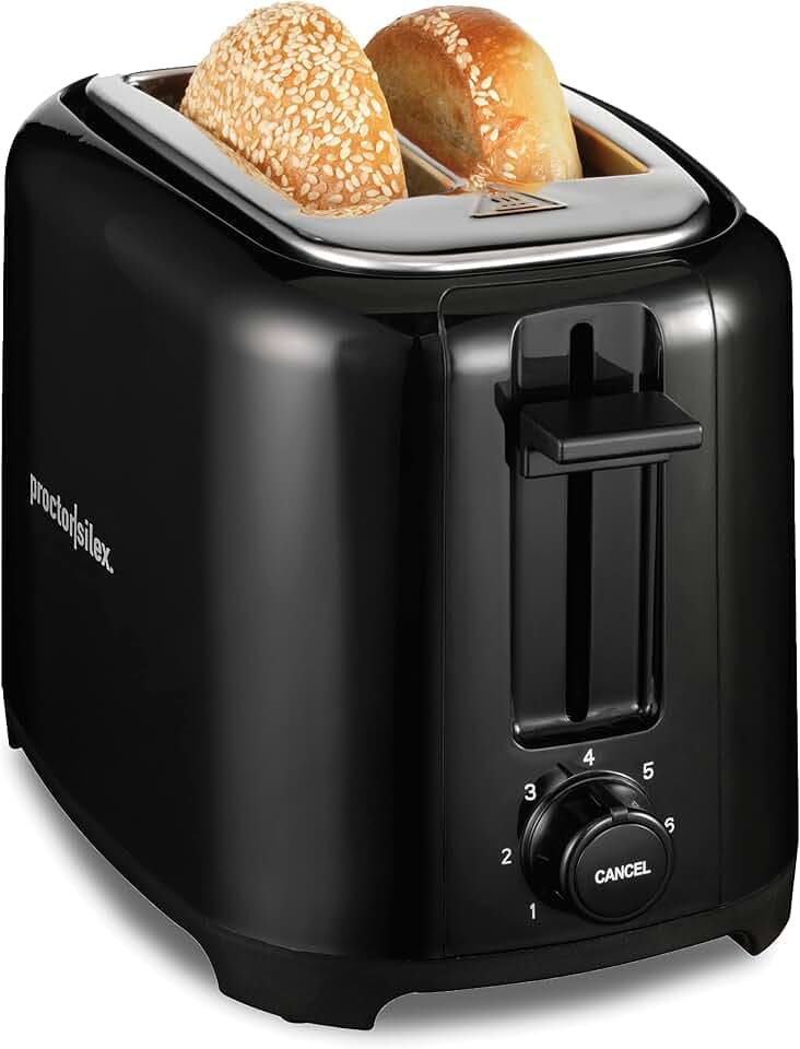 Proctor Silex 2-Slice Toaster With Extra Wide Slots for Bagels