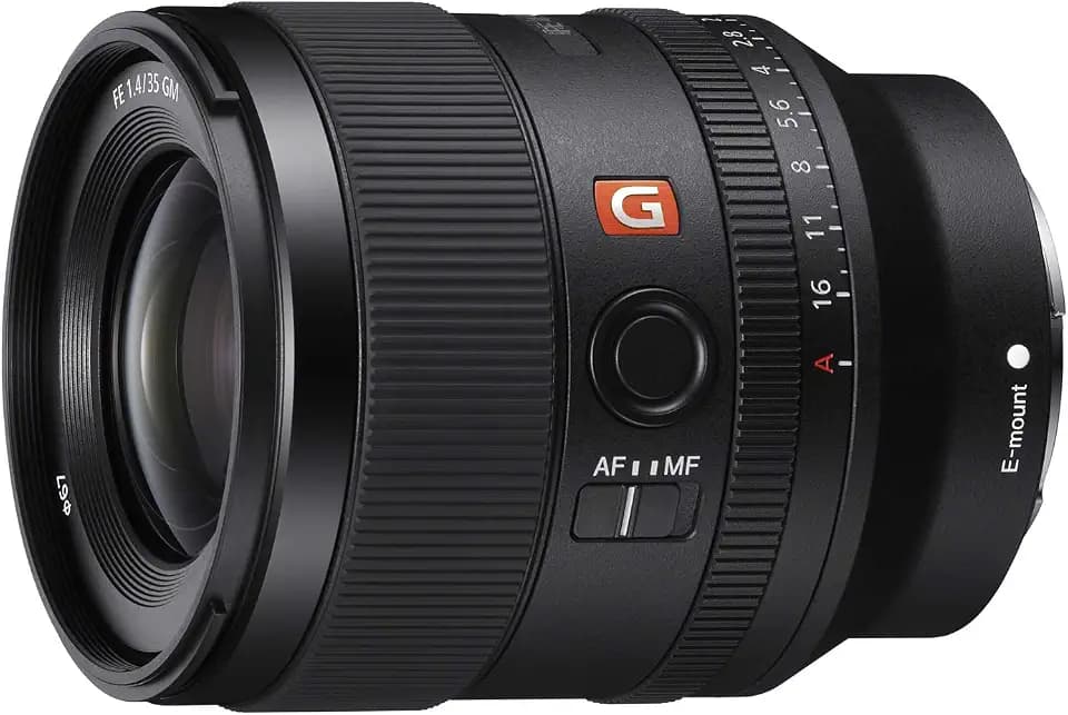 Sony FE 35mm f/1.4 GM Full-Frame Large-Aperture Wide Angle G Master Lens