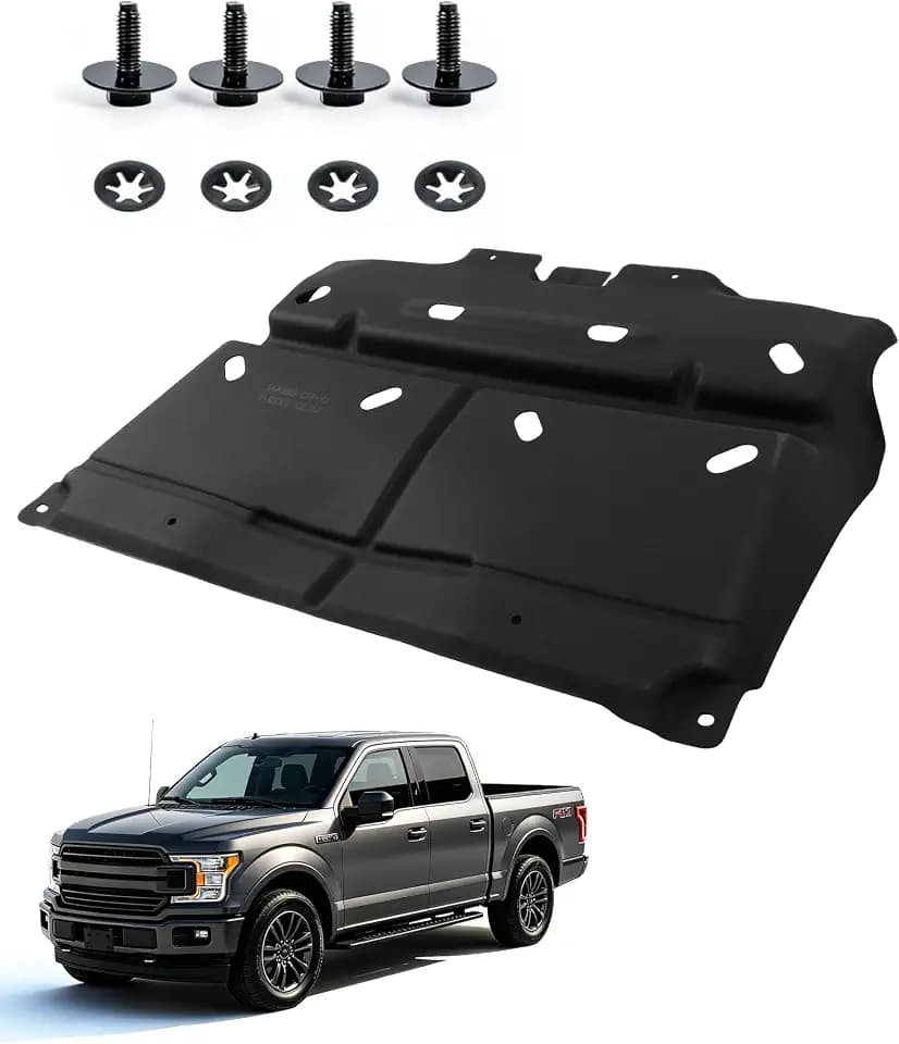 Upgraded Engine Splash Shield for 2015-2024 F150 with Gasoline Engine