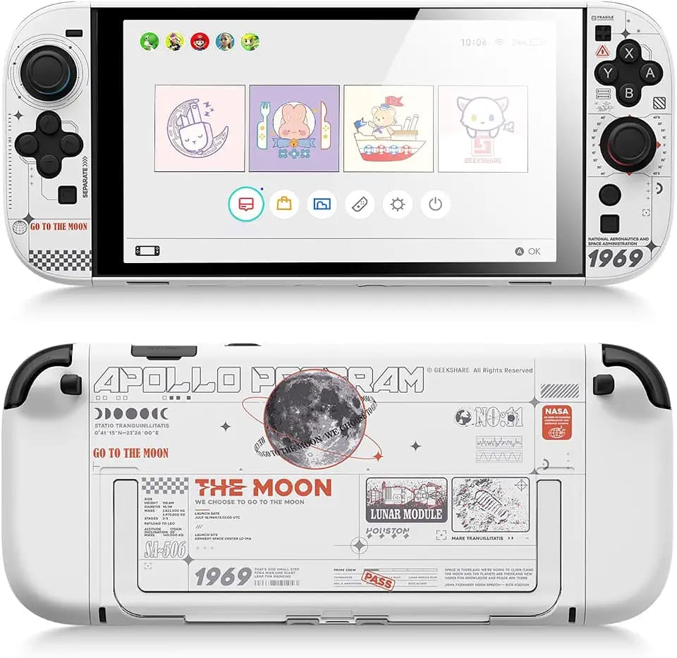 GeekShare Protective Shell Dockable Hard Case Compatible with Switch 2