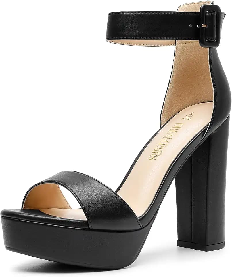 DREAM PAIRS Women's Platform High Heel Sandals