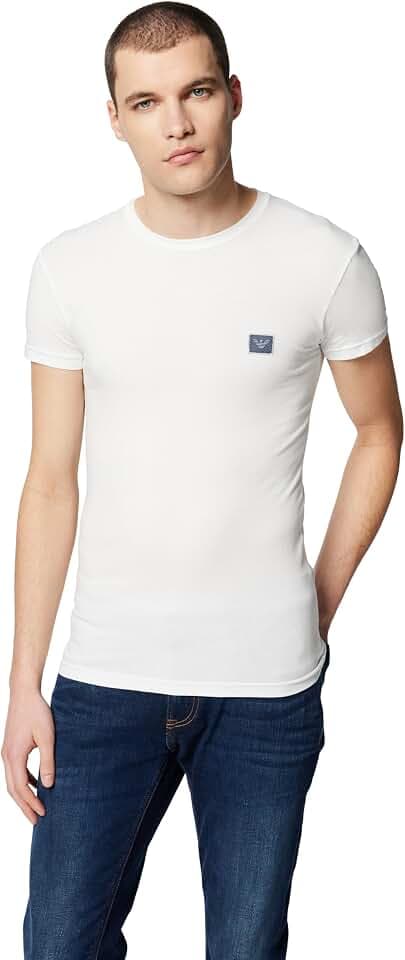 Emporio Armani Herren Crew Neck T-Shirt T-Shirt (1er Pack)