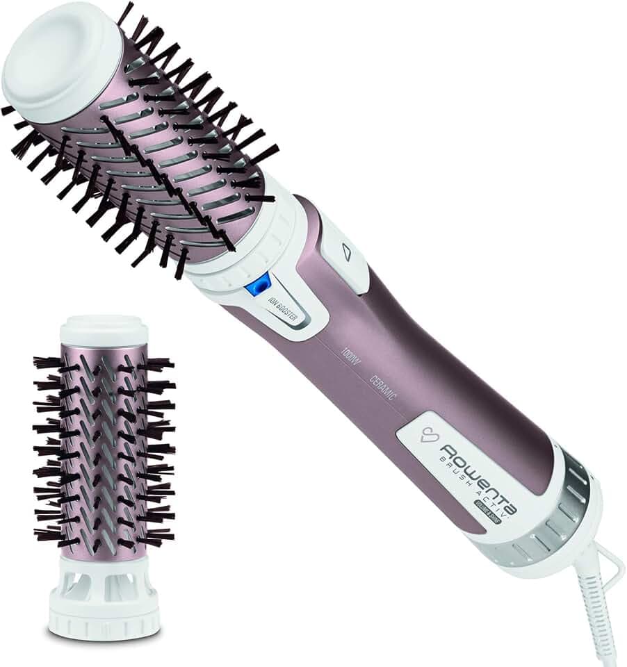 Rowenta Brush Activ Premium Care rotierende Warmluftbürste, Föhnbürste