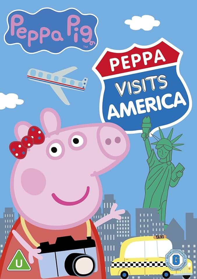 Peppa Pig - Peppa Visits America [DVD] [2021]