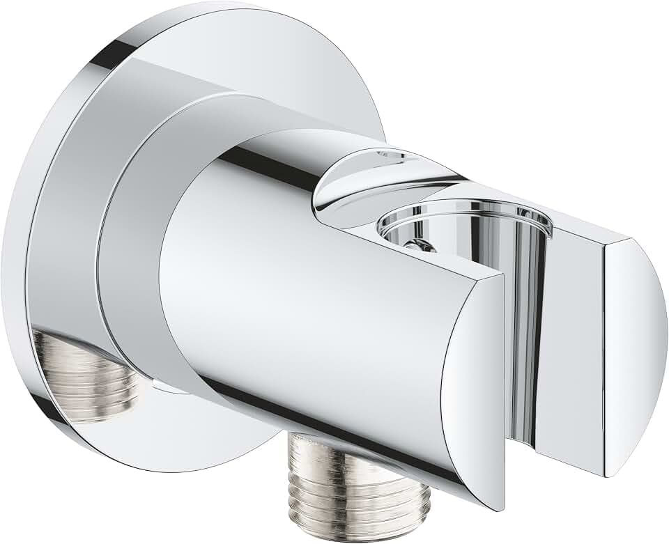 GROHE Vitalio, Wandanschlussbogen (Duschkopf Halterung mit Standardanschluss 1/2", passend für alle Standard Duschbrausen, langlebige Oberfläche, Wandmontage), chrom, 26962001