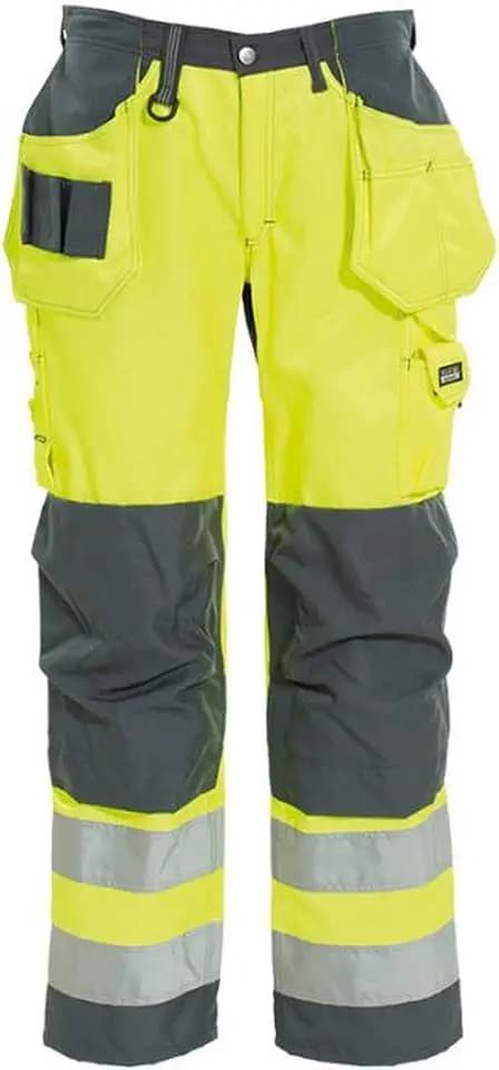Tranemo Handwerker-Bundhose "CE-ME" HV Größe D116, 1 Stück, gelb/grau, 4850-44-92-D116