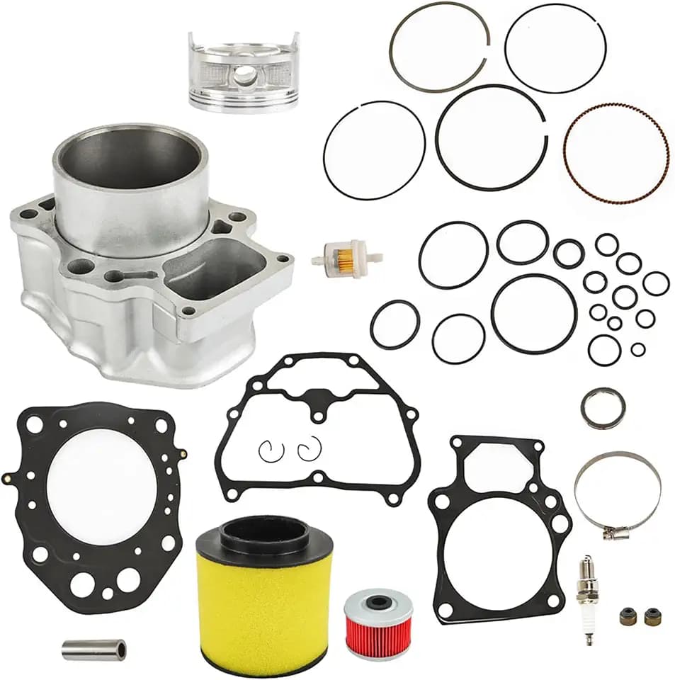 GXYWADY Standard Bore 420CC Cylinder Top End Repair Kit Replacement for Honda Rancher 420 2007-2020