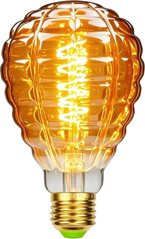 Vintage LED-Lampen 4W dimmbar unregelmäßig geformte 220 / 240V Edison Schraube E27 Basis Spezialität dekorative antike Glühbirne (Fruit)