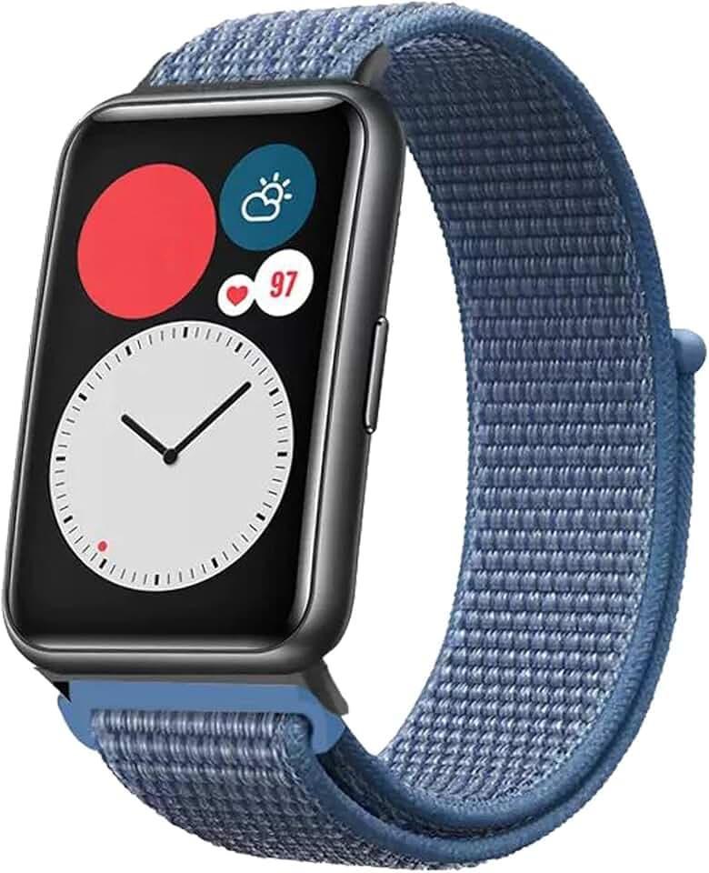 Nylon Sport Loop Band Compatible with Apple Watch Bands Women Men