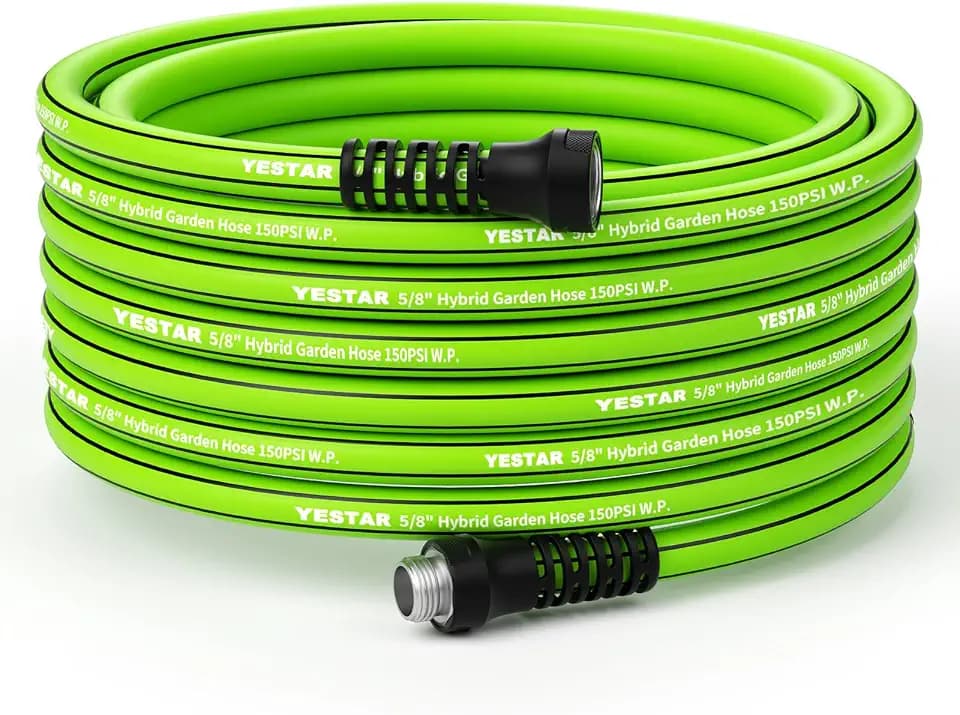 Garden Hose 50 ft x 5/8",Heavy Duty Water Hose