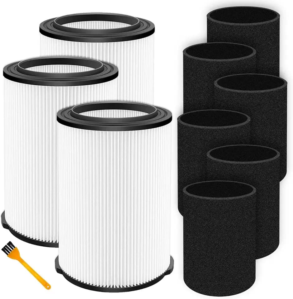 VF4000 Filter Replacement for Ridgid Shop Vac 5-20 Gallon Wet Dry Vacuum