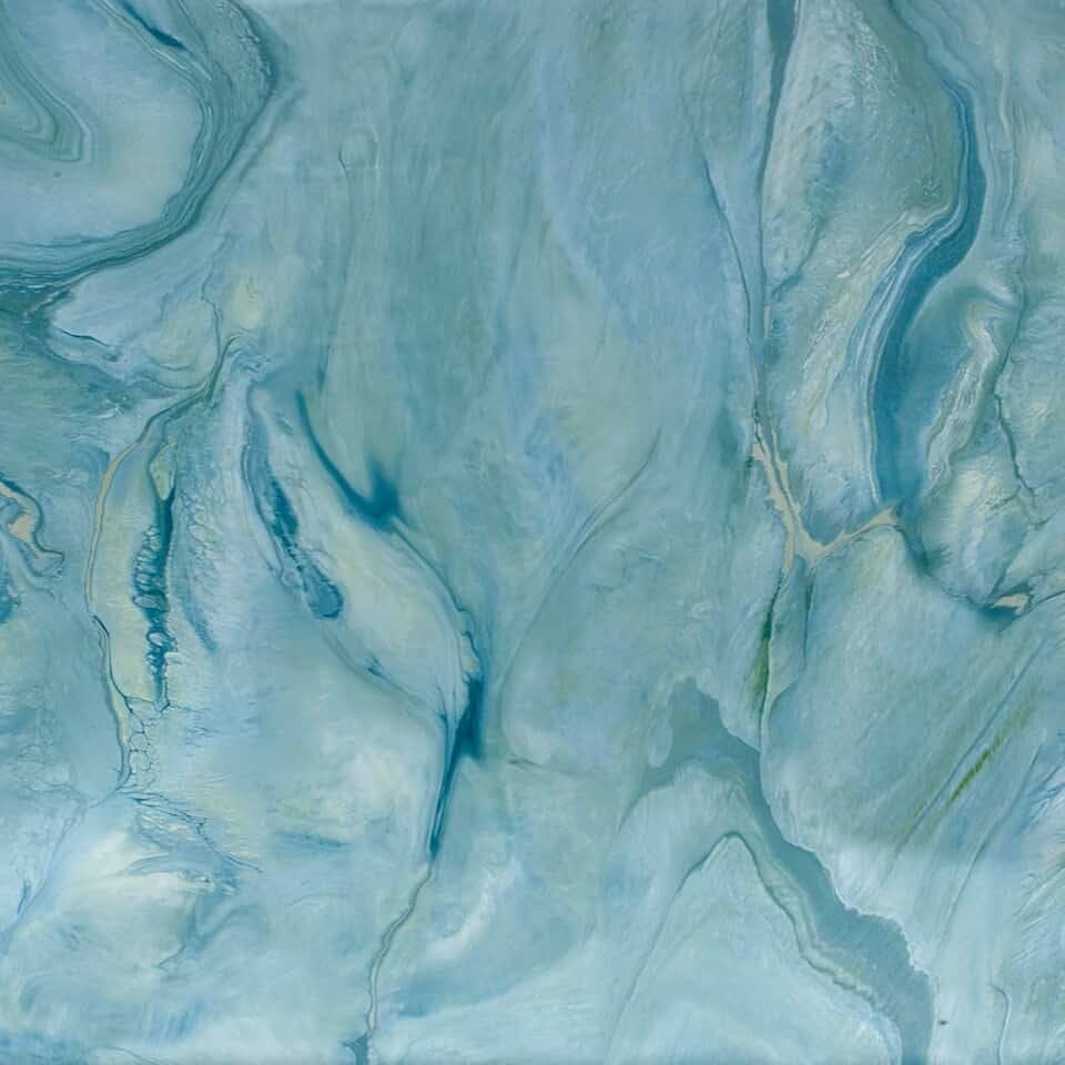 Blue Marble Wallpaper 16"×236" Peel and Stick Contact Paper Blue and Gold Self Adhesive Granite Glossy Ocean Pattern Vinyl Waterproof Removable Sticker for Countertops Meeting Room Bedroom Bathroom