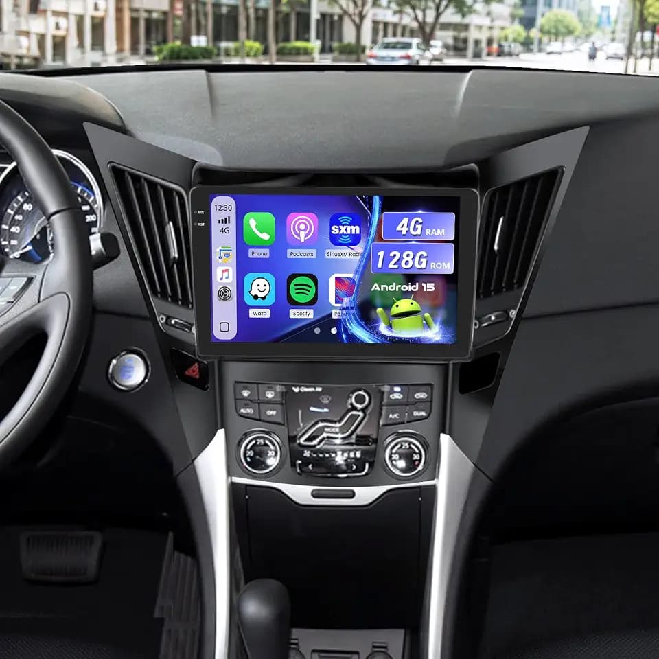 [4+128GB] Android Car Radio for Hyundai Sonata 2010-2014 with 5Ghz WiFi