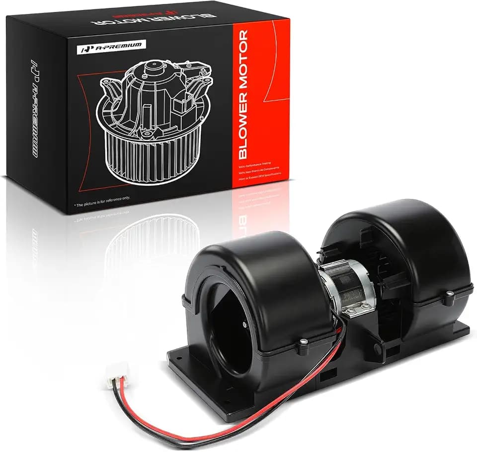 A-Premium Front HVAC Heater Blower Motor with Fan Cage