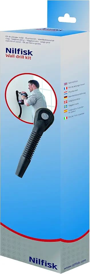 Nilfisk Staubsauger-, Staubkollektoren- & Entstauber-Zubehör 107402478, Schwarz, 1 - Pack
