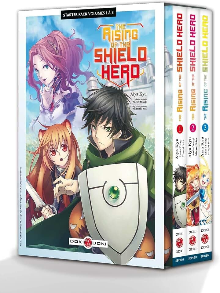 The Rising of the Shield Hero - Starter pack vol. 01-03