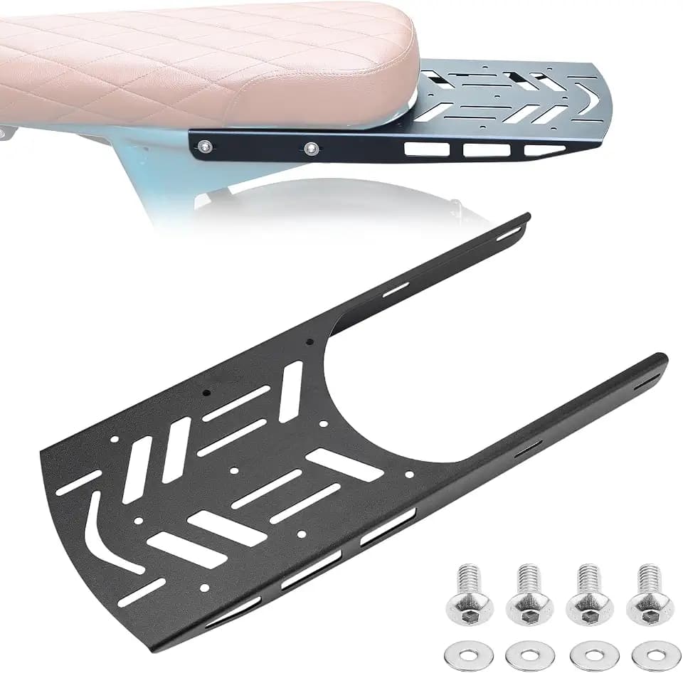 Rear Luggage Rack for Super 73 S2/S Adventure Series, High Toughness Rear Luggage Carrier, Steel Tailstock Bracket Accessories for Super 73 S Series