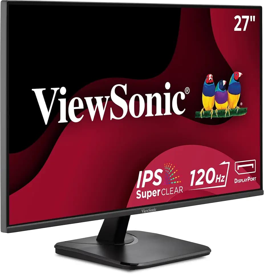 ViewSonic VA2756A-MHD 27 Inch Full HD Computer Monitor, IPS 120Hz Display