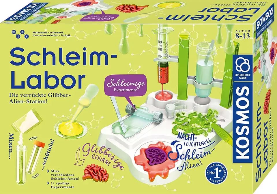 KOSMOS Schleim-Labor, Die verrrückte Glibber-Alien-Station