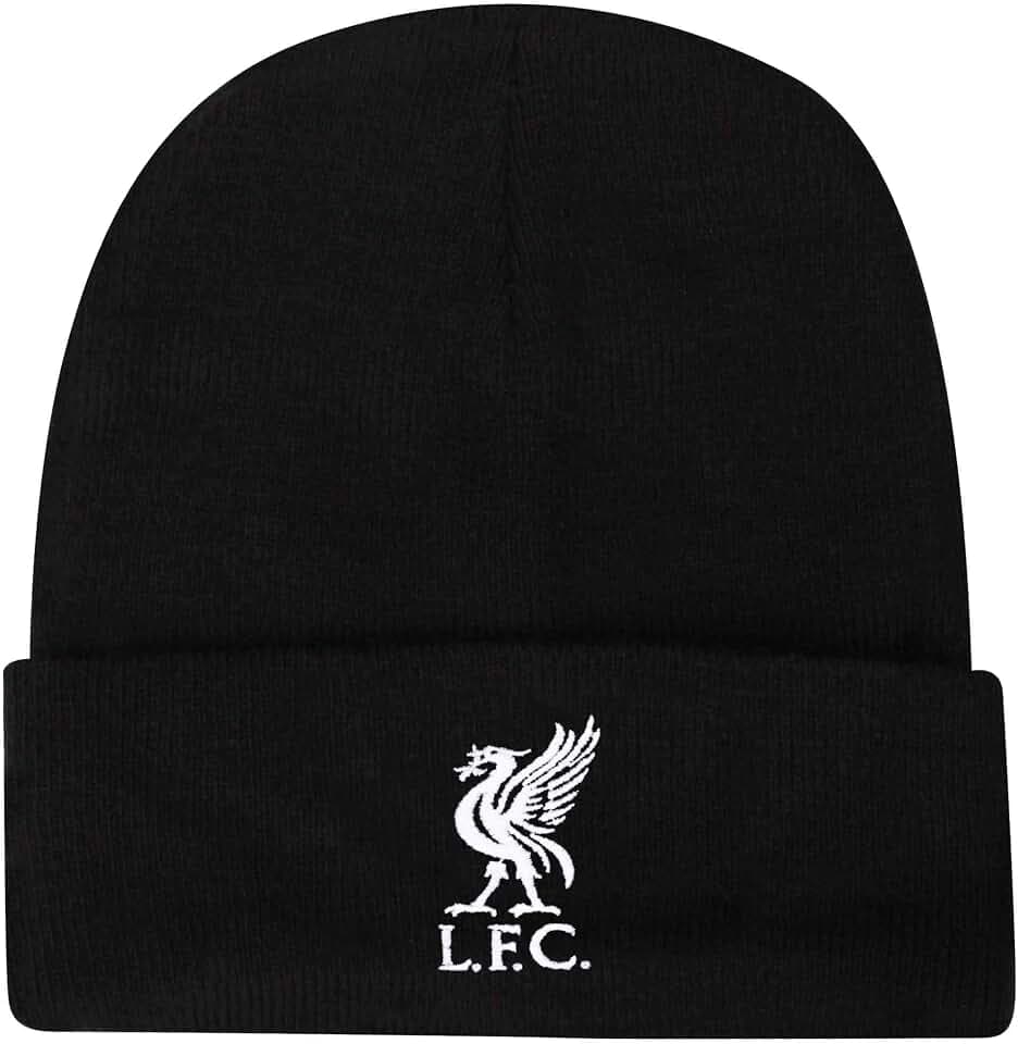 LFC Offizielle Liverpool Fußballfans Bronx Mütze mit gesticktem Wappen für Herren