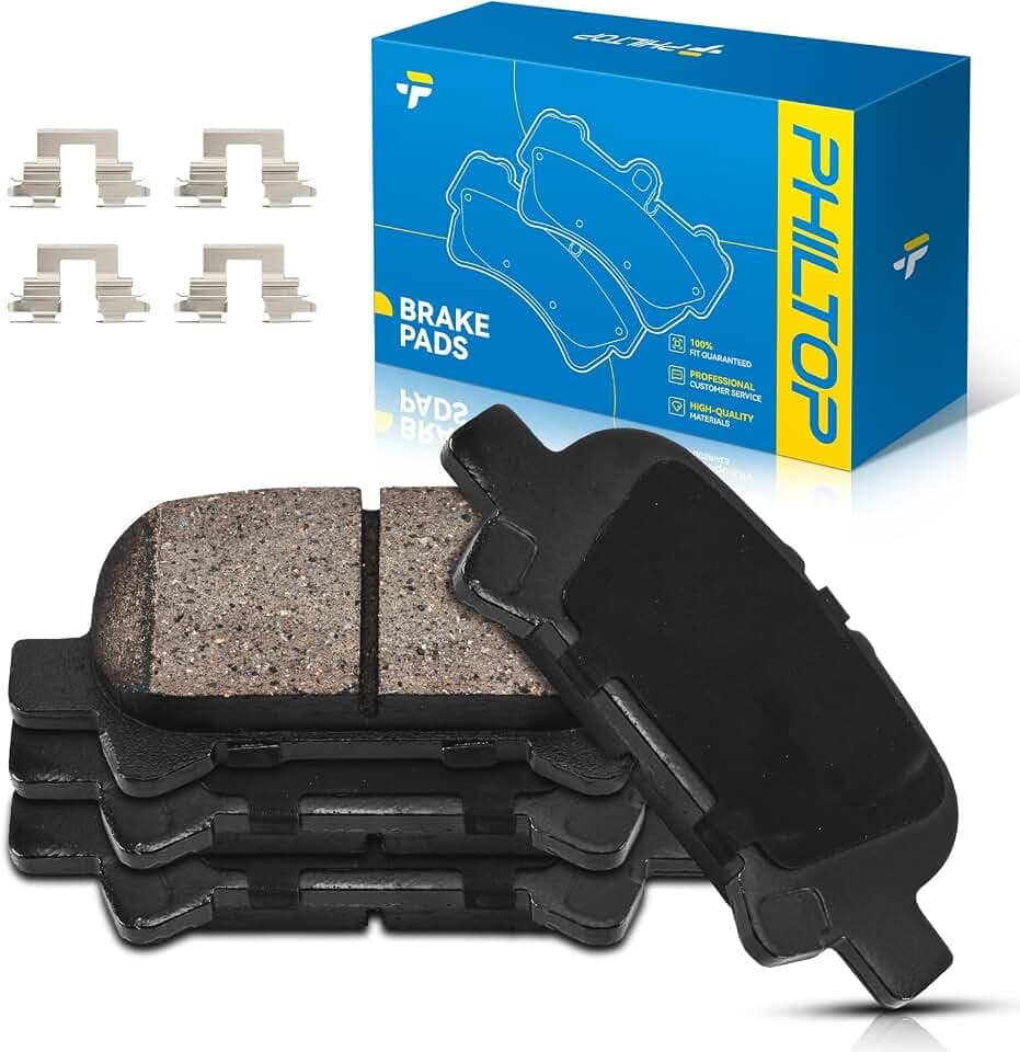 PHILTOP Brake Pads for Toyota Camry 2000-2006, Toyota Avalon 2000-2007