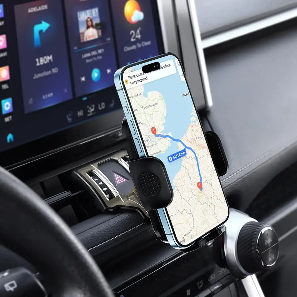 ELOHEI Custom Fit Phone Holder for RAV4 with Custom Base