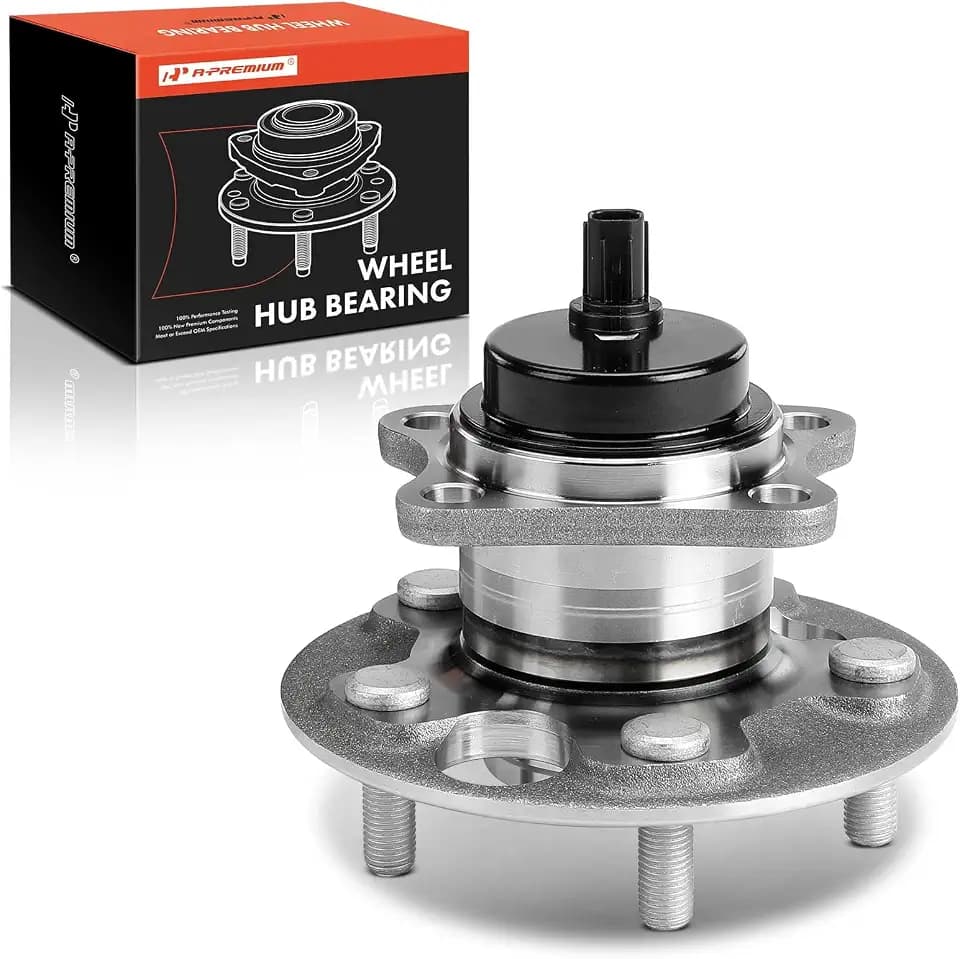 A-Premium Rear Wheel Bearing and Hub Assembly with ABS & 5-Lug