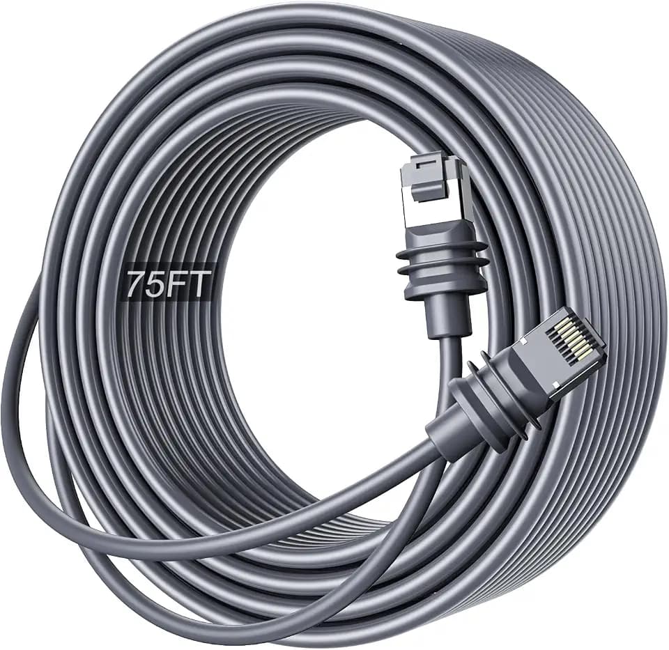 Starlink Mini Ethernet Cable for Starlink 4/4X/Mini & V5, 75FT