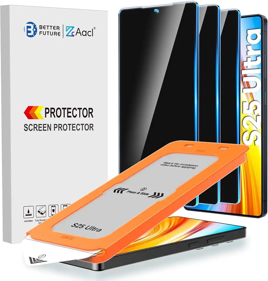 AACL 3-Pack for Samsung Galaxy S25 Ultra Privacy Screen Protector [6.9"]