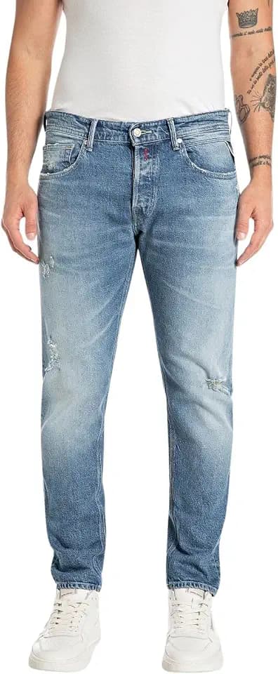 Replay Herren Jeans Willbi Regular-Fit Original