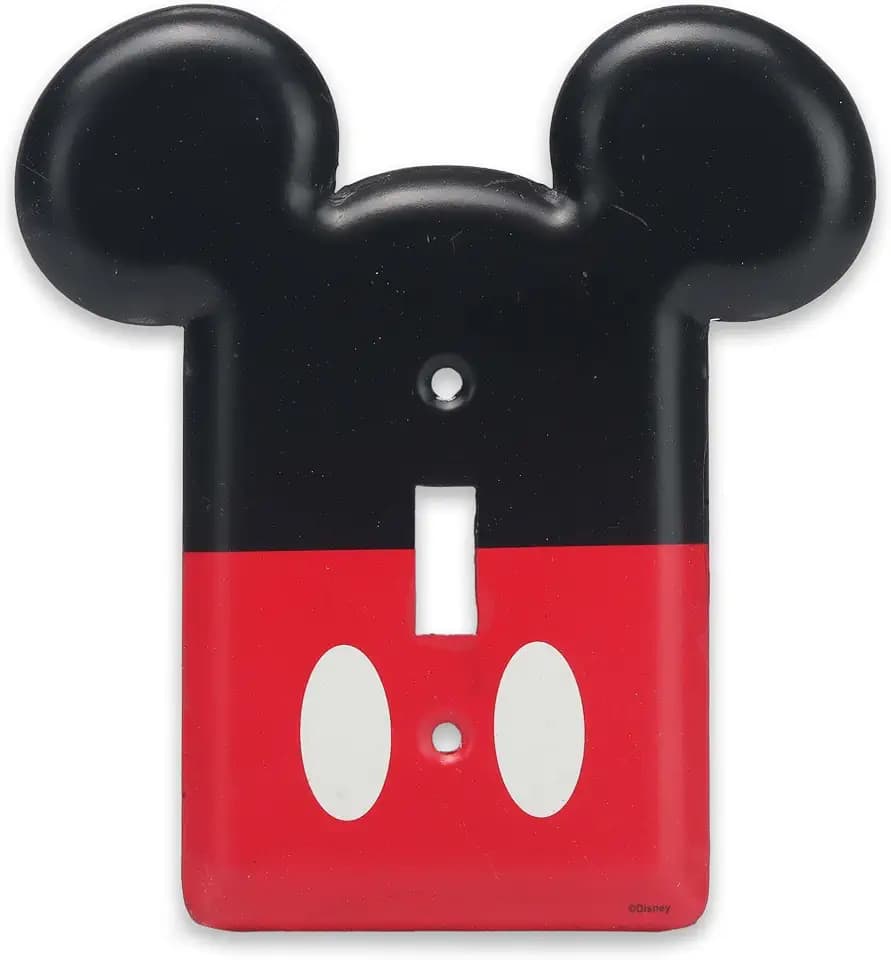Disney Mickey Mouse Metal Light Switch Plate