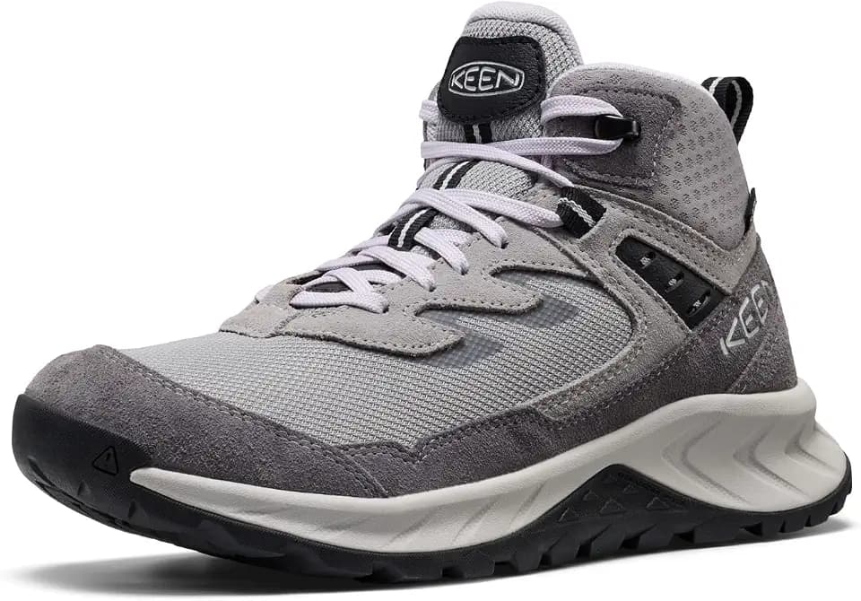 KEEN Women's Hightrail Mid Height Durable Lightweight Breathable Leather Waterproof Hiking Boots