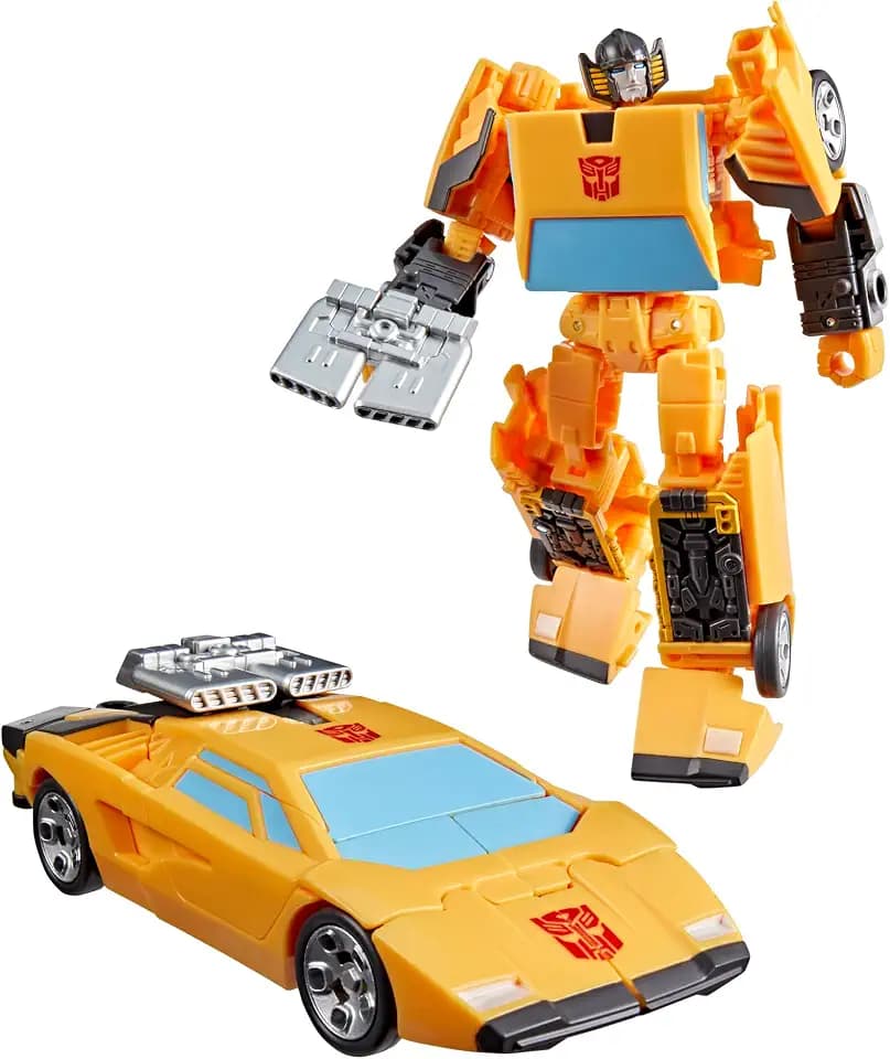 Transformers Studio Series Kampf um Cybertron Sunstreaker, verwandelbare Deluxe-Klasse Action-Figur (11 cm), Roboter-Spielzeug ab 8 Jahren