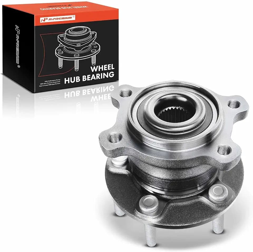 A-Premium Rear Wheel Bearing and Hub Assembly with 5-Lug