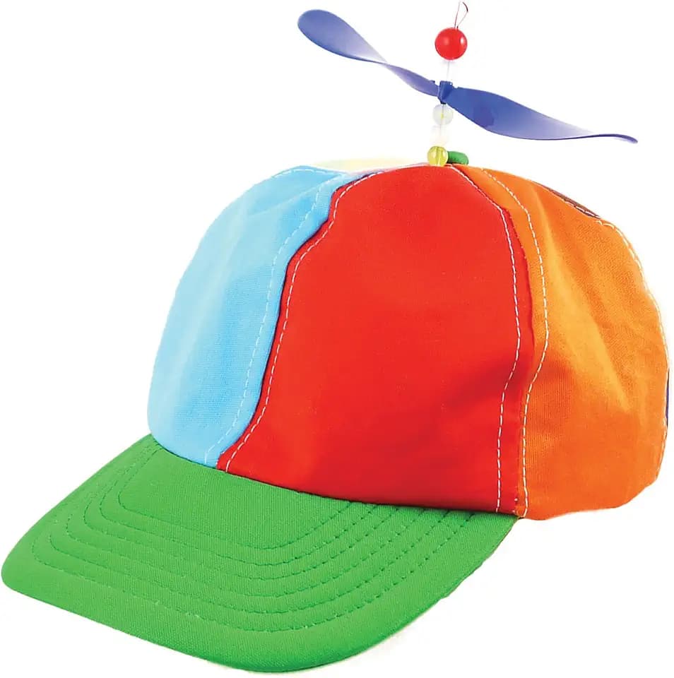 Bristol Novelty Mütze mit Cartoon-Figur, Helikopter, Propeller, Mütze, Ballkappe, mehrfarbig, Einheitsgröße