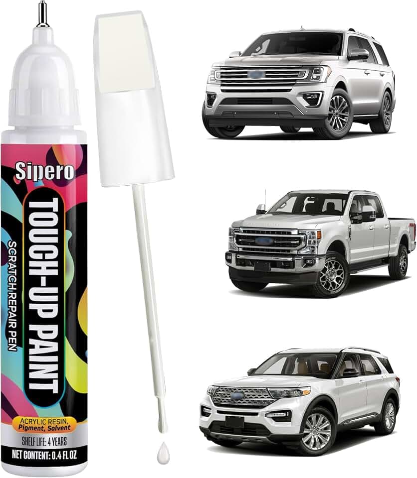 Star White (AZ) Touch Up Paint for Ford F-150 Mustang Mach-E